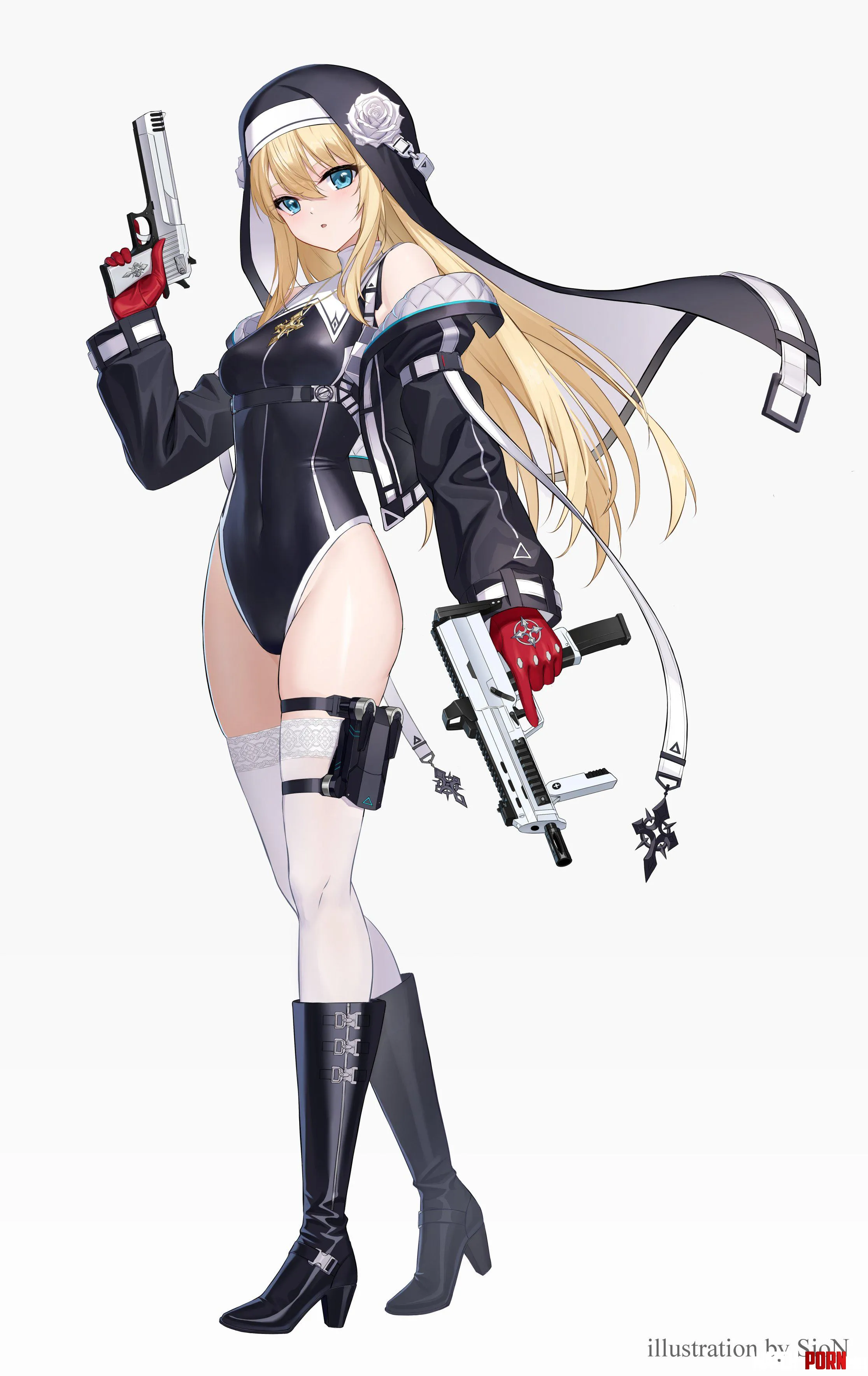 Mercenary Nun  by CheetahSperm18
