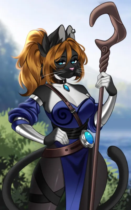 Thumbnail DnD OC Comm by Shimisen: Exciting Furry Commission