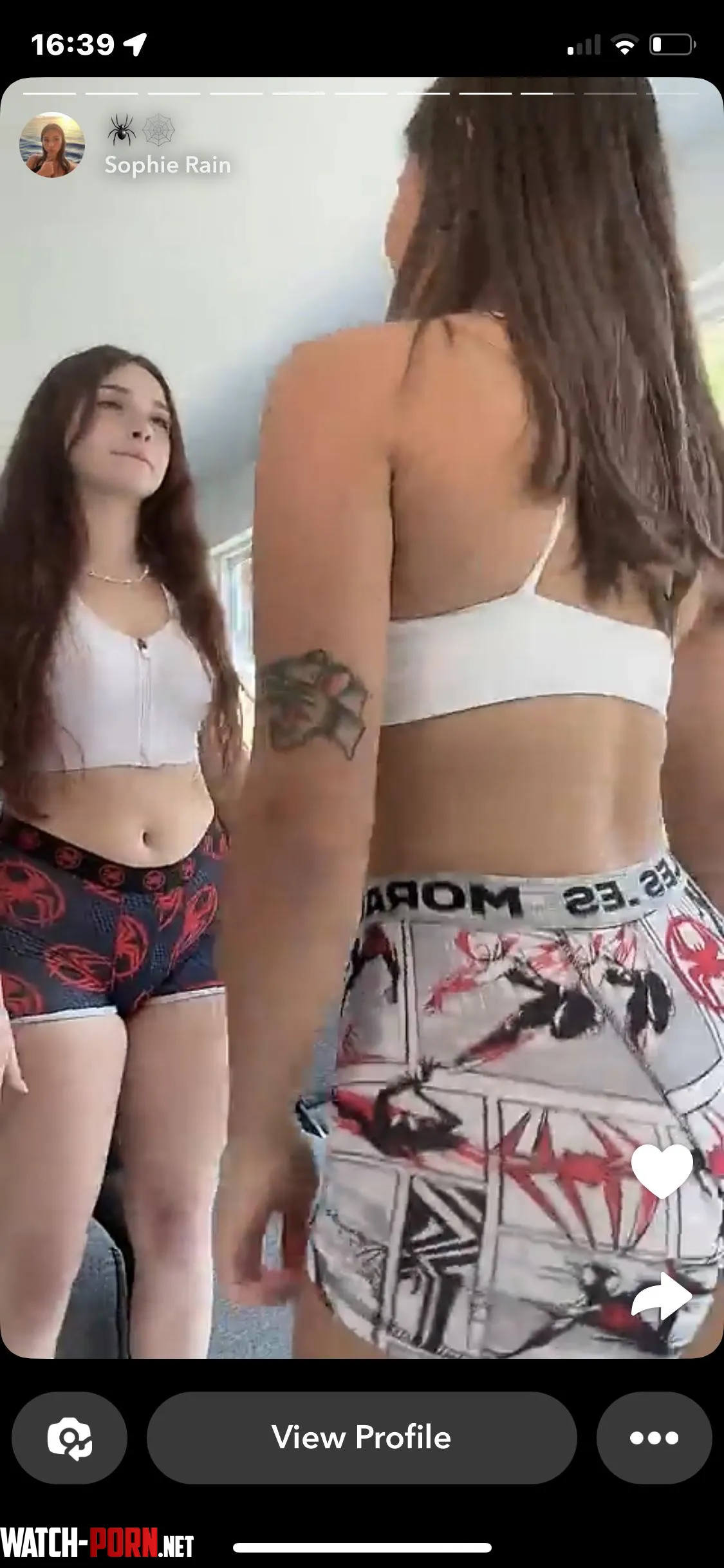 Anyone know the girl in the black and red shorts by Apprehensive_Fox_929