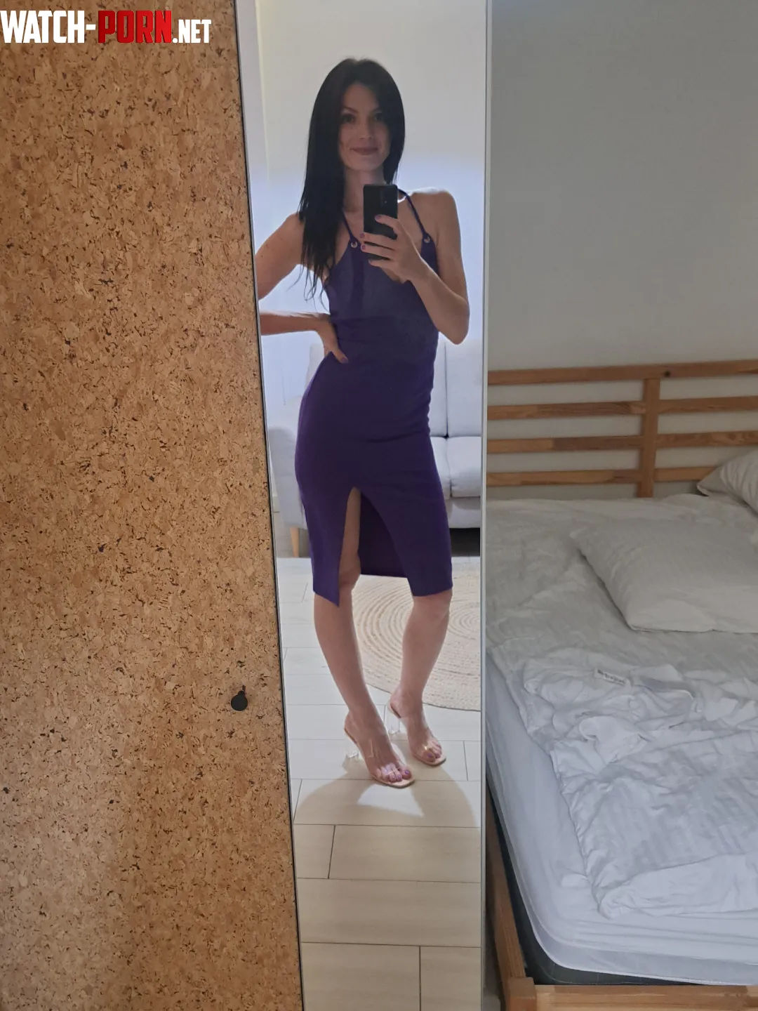 Purple dress  f36 by MartaPeonly