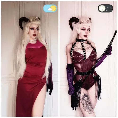 Thumbnail Shino_Zaki Nails the Lilith Cosplay Look