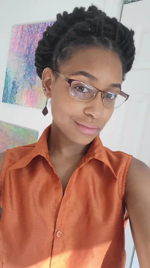 Thumbnail Elegance in Orange - A Classic Look | lexusthedivine - ClassyGirls