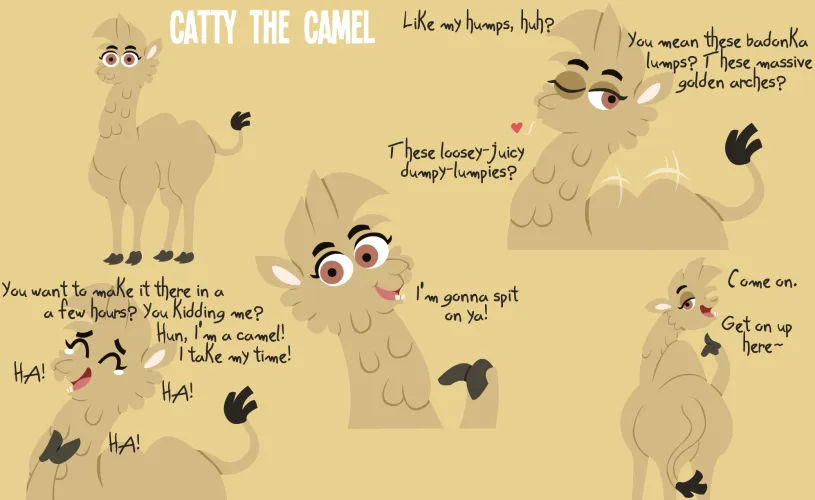 Thumbnail Catty the Camel's Artistic Presence by Simple-Builder-6379