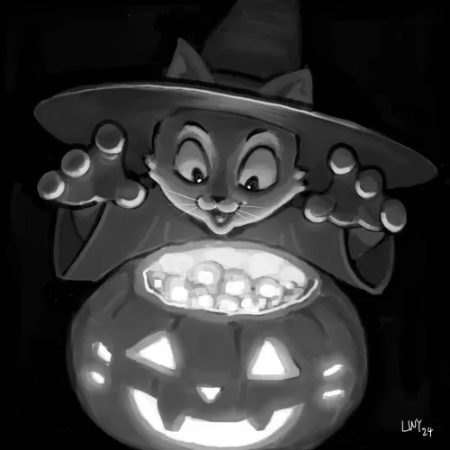 Thumbnail 'Drawlloween Day 5' - Trick or Treaters Digest by laxa88