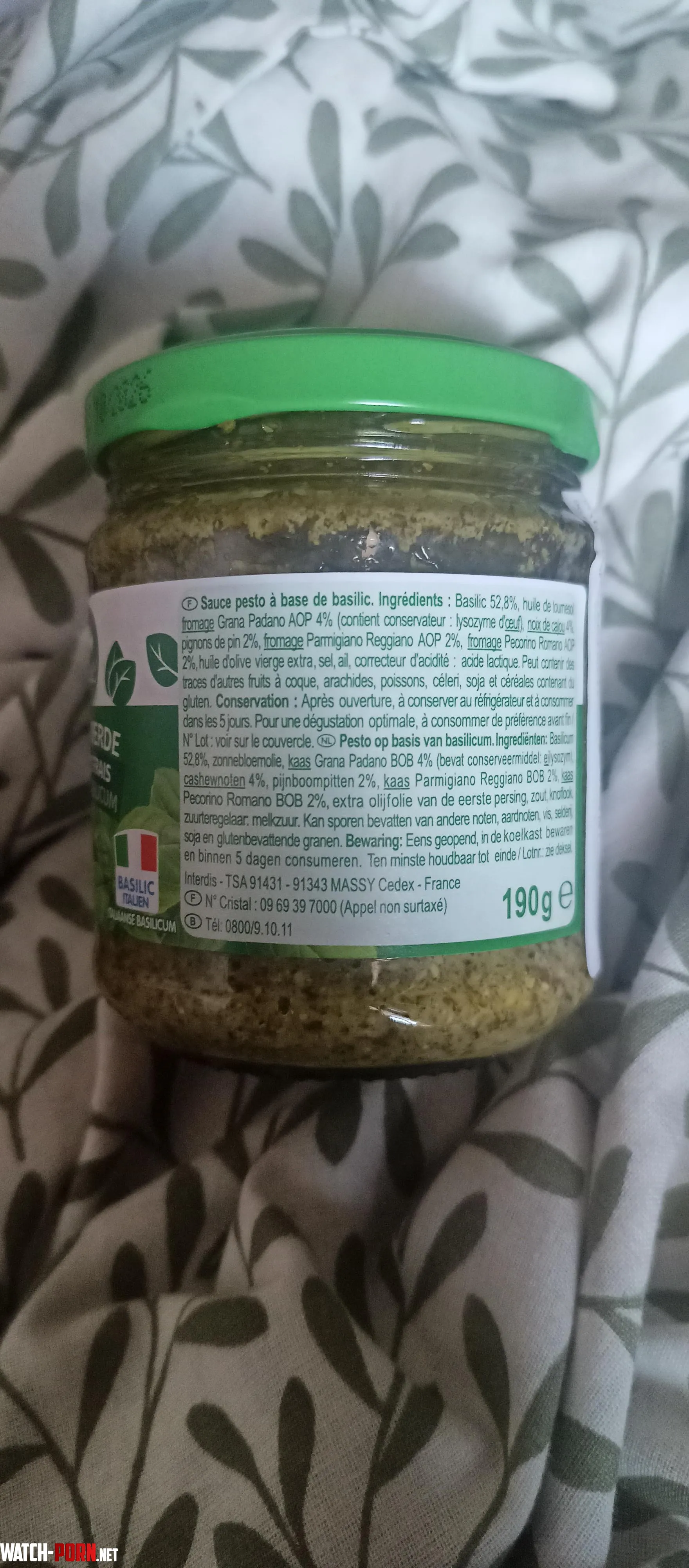 Sauce pesto for pregnant woman  by benkhadir