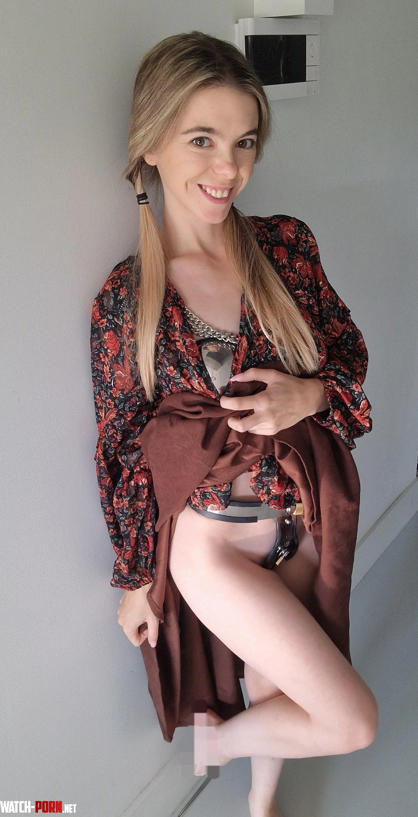 Another day full chastity gear today omg  by sugardonutgirl