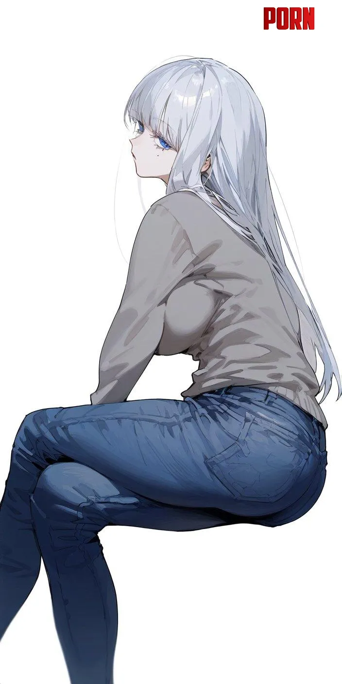 Blue Denim Jeans  by CheetahSperm18