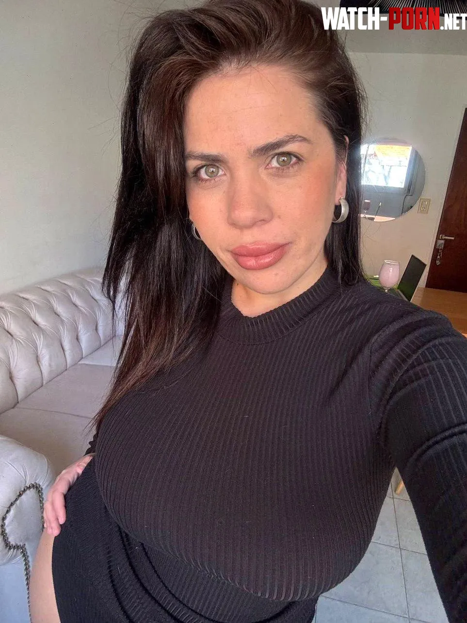black dresses make them more discreet BUT STILL 42F by Alluring_Lilian