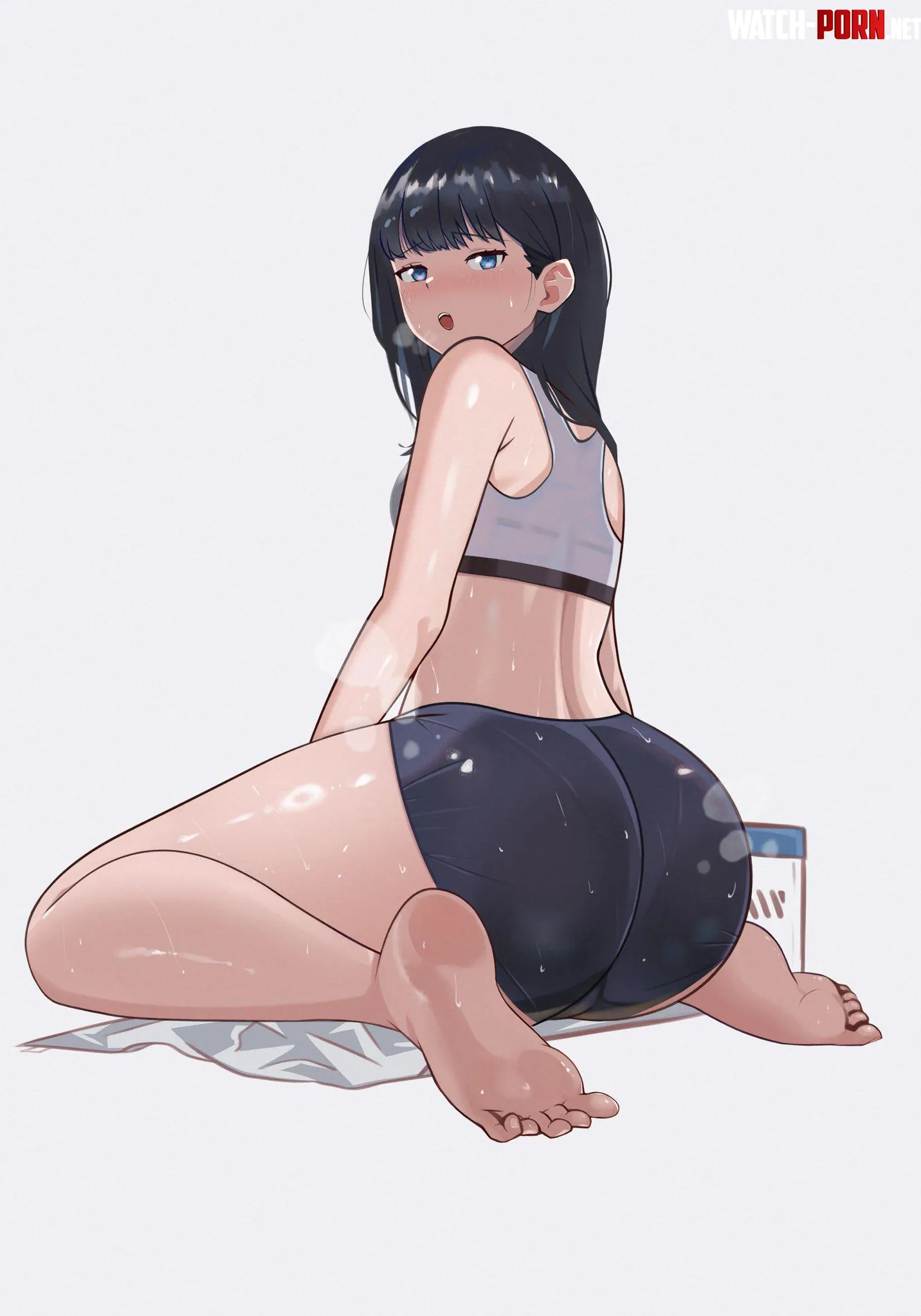 Rikka On Her Knees SSSS Gridman by Csxc