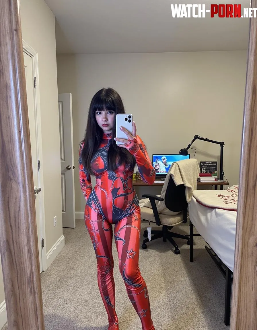 my first ever spider man outfit p  rate it from 110 Selfn by Nutritious-Pepper