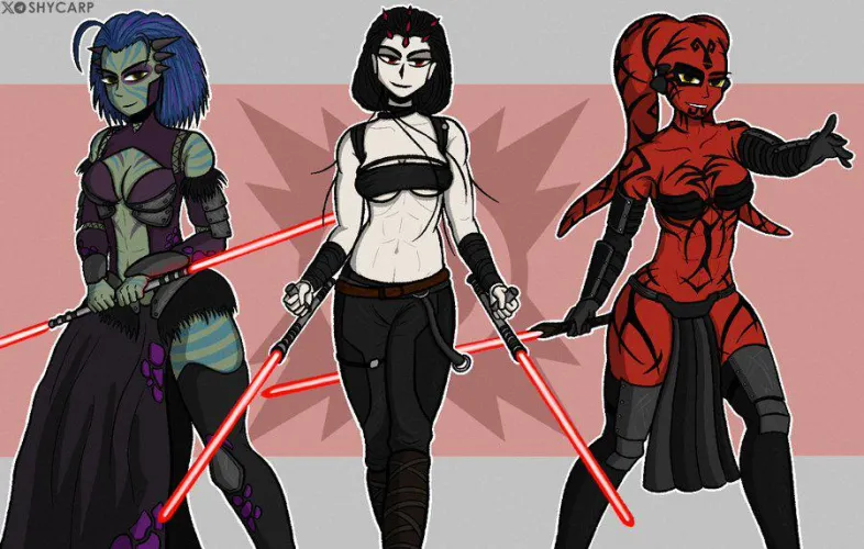 Thumbnail Alien Sith Girls from EU by ShyCarp86 - MonsterGirl Category