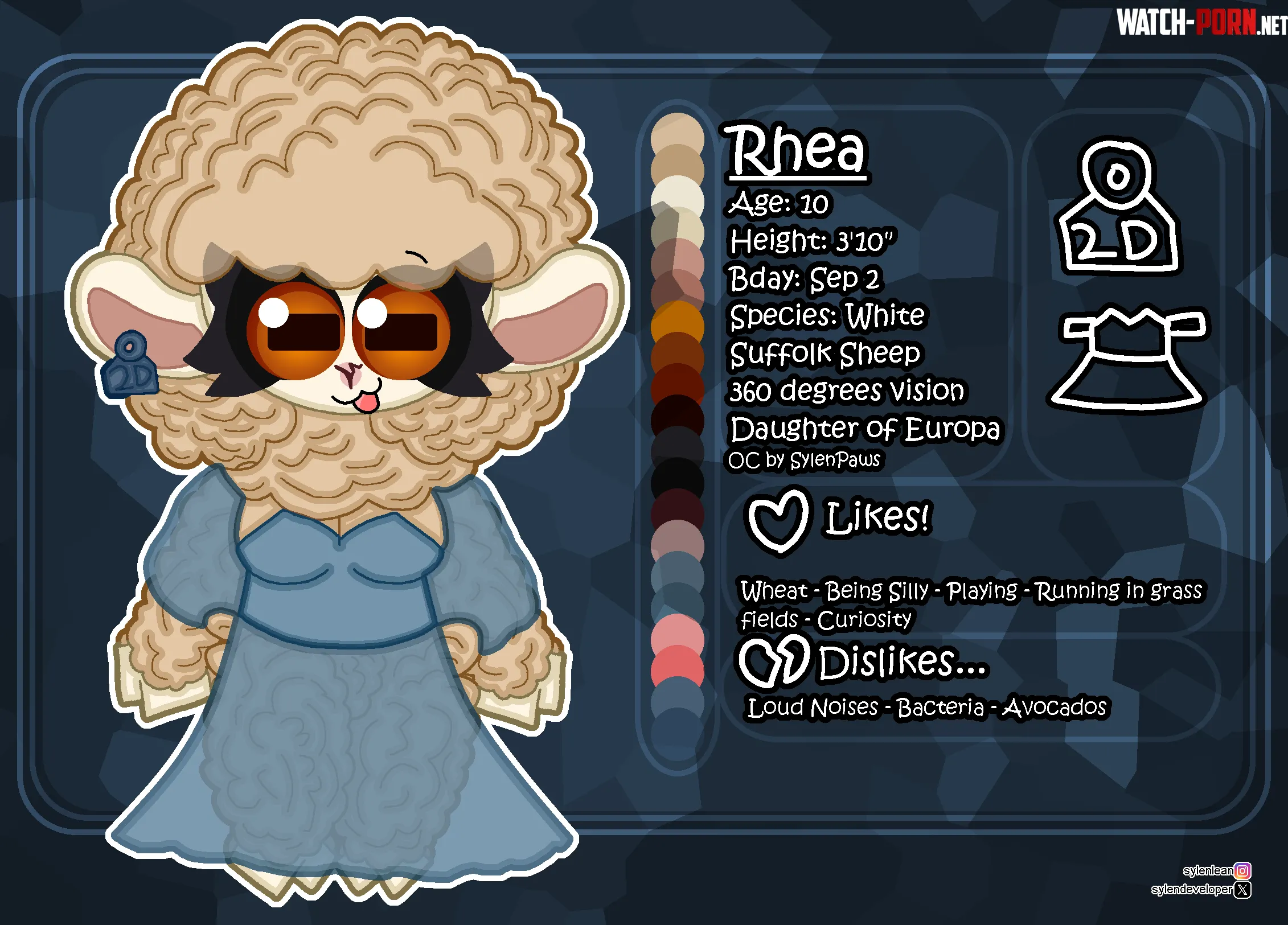 Artwork 266  Rhea by SylenLean