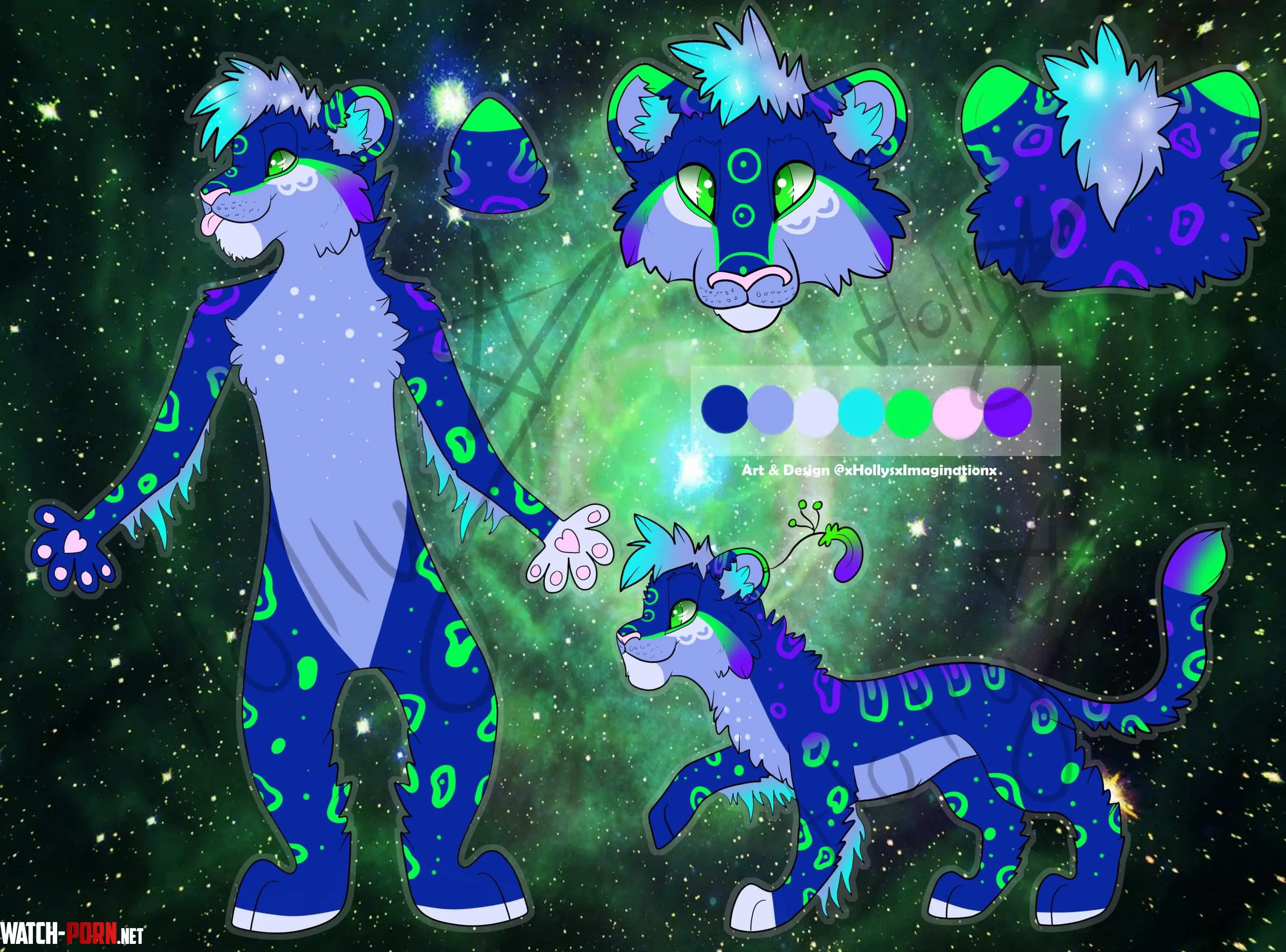 Leopard Adopt Available  by HollyFlowerPower