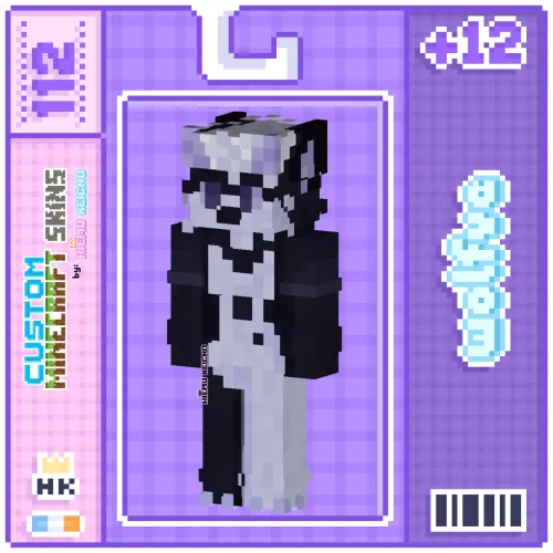 Thumbnail Furry Minecraft Skin Commission: Artistic Creations by hiemukeigno