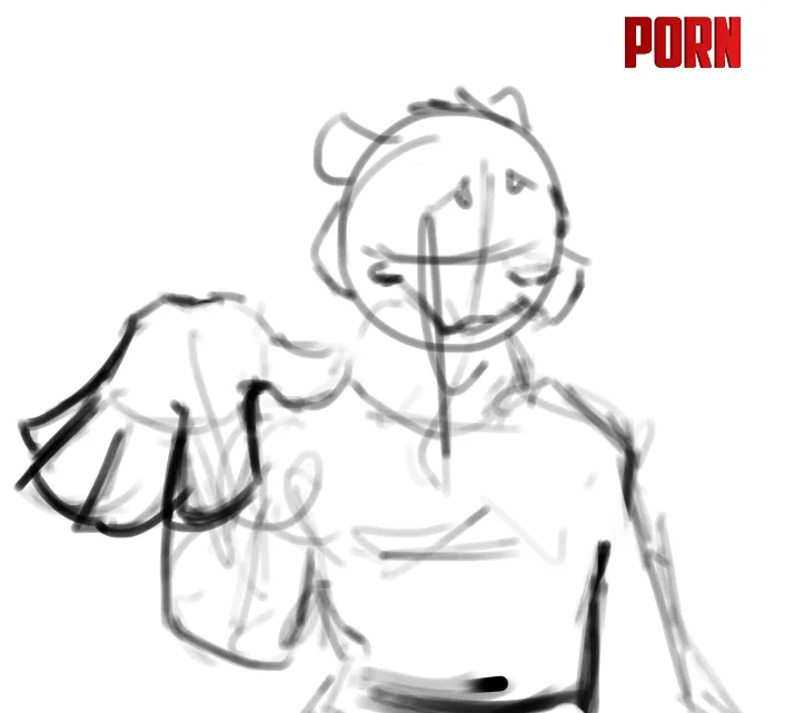 my fursona just did the I am a material girl pose by Ok_Adhesiveness_4056