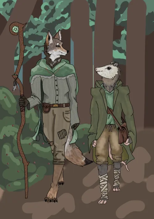 Thumbnail Commissioned Work by Curtainsfly - A Furry Delight