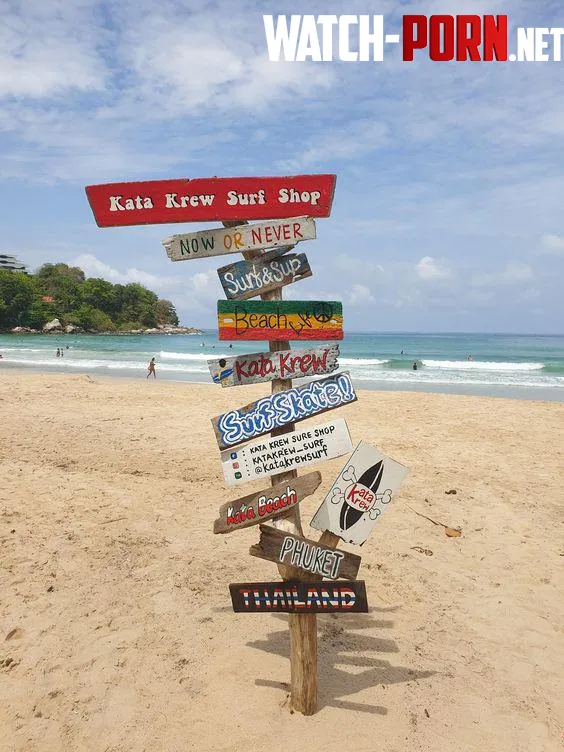 Kata Beach is located in Thailand by enragedso