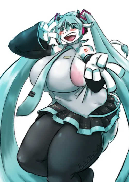 Thumbnail HxveUseenmypeN Showcases Hatsune Miruku - MonsterGirl Category