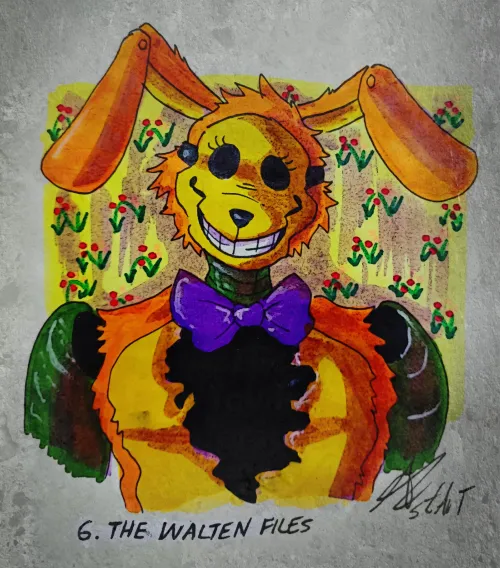 Thumbnail Exploring 'The Walten Files' in Furktober 2024 - Art by Cylinder_stArT