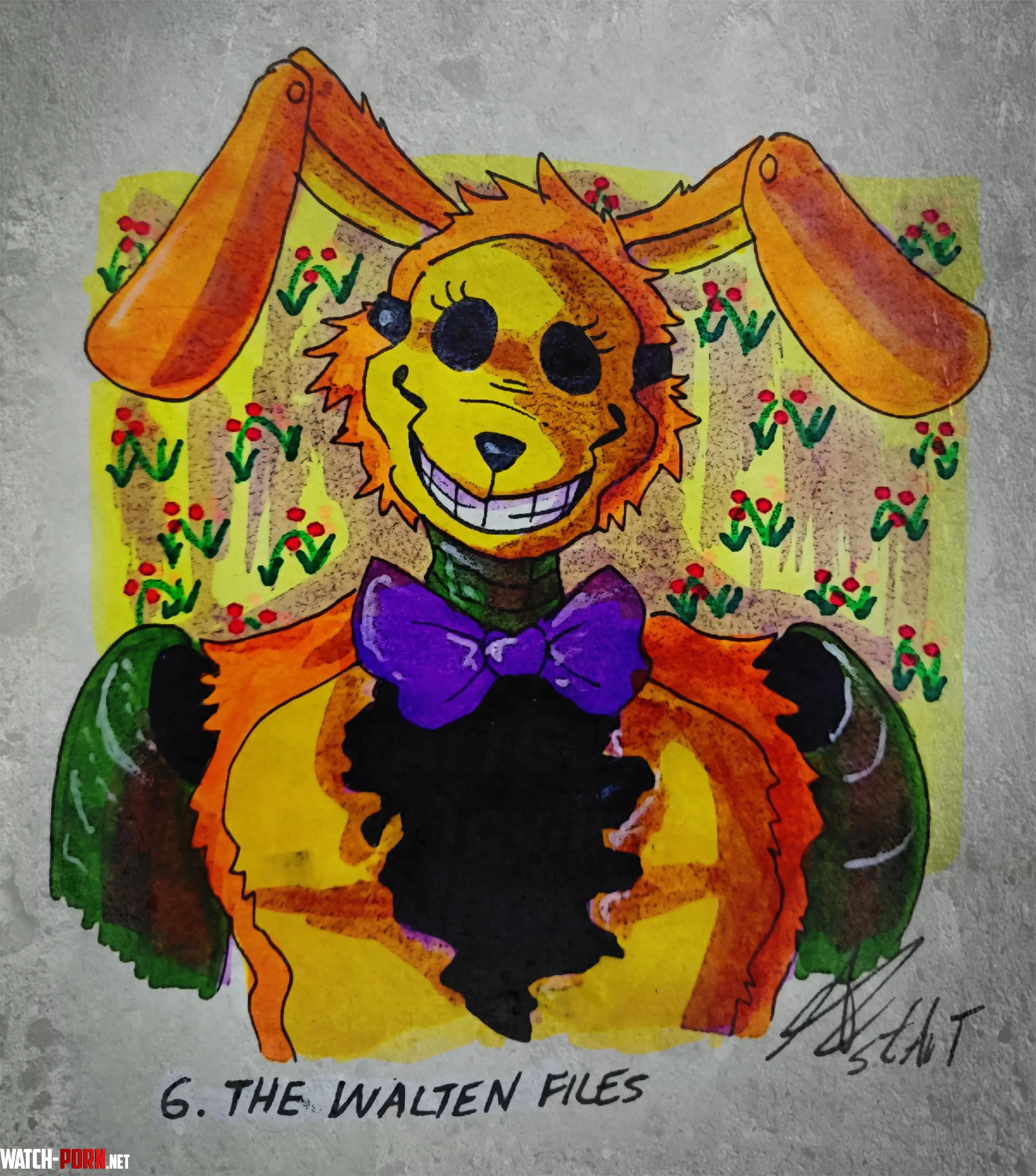 Day 6 The Walten Files  Furktober 2024  my art by Cylinder_stArT