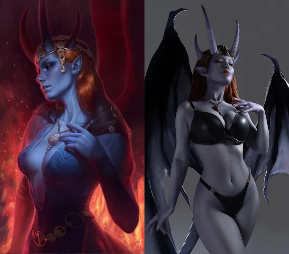 Thumbnail Lada Lyumos' Mesmerizing Mizora Cosplay