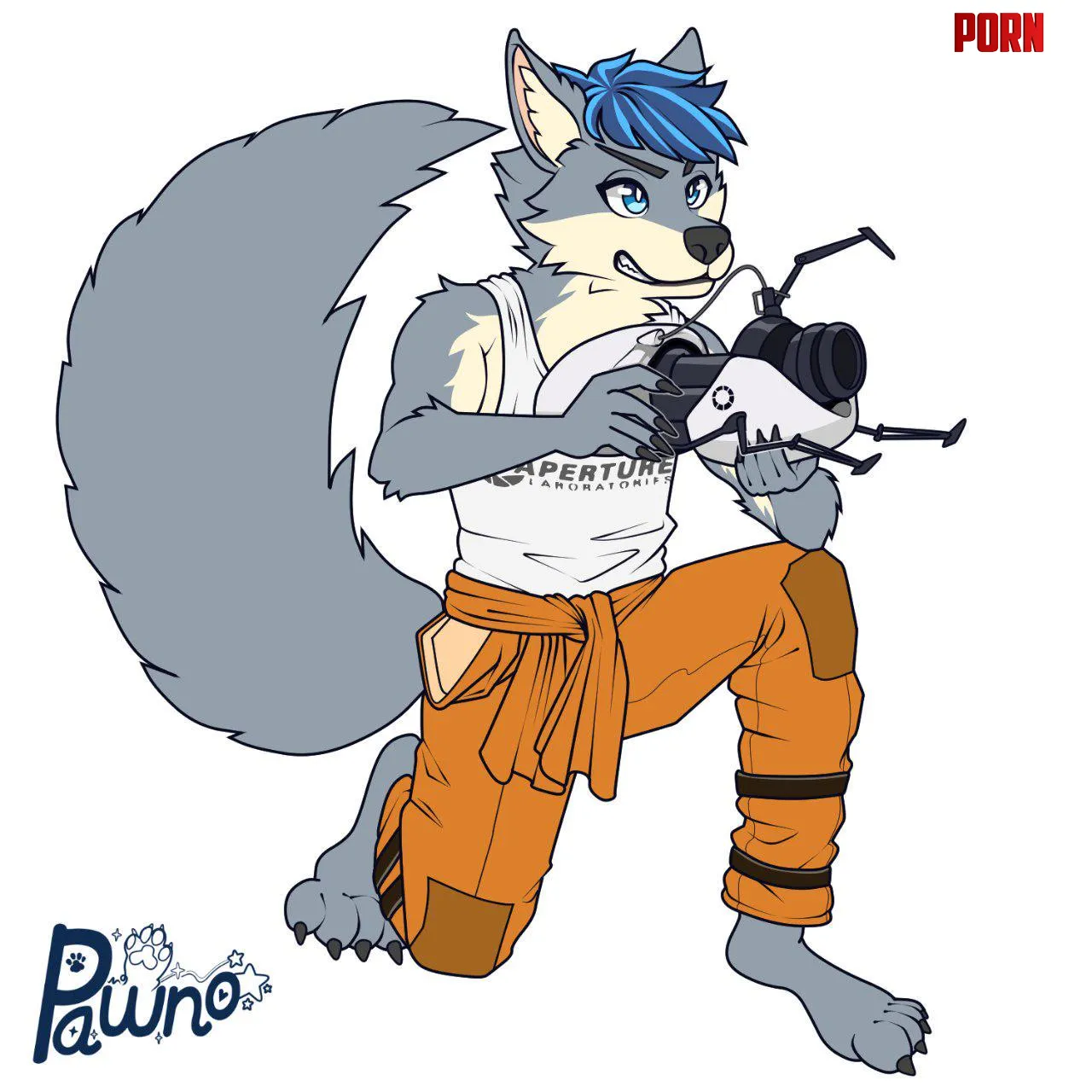Now my boi is thinking with portals Art by PawnoArt by FutureSuccess2796