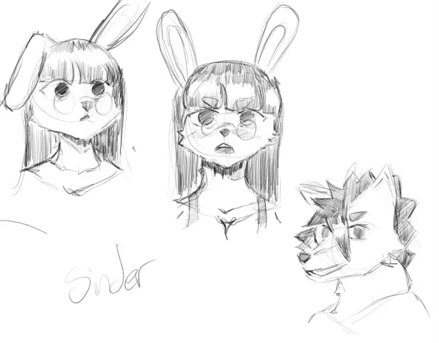 Thumbnail Energizing Creativity: Diving into Furry Sketches by SinderDraws