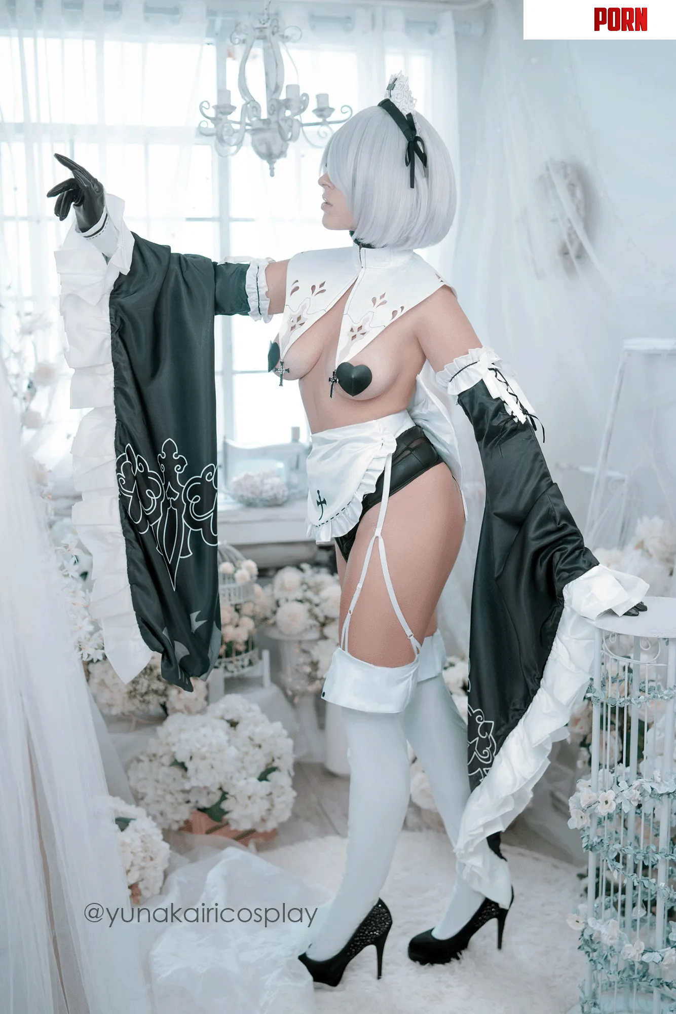 2B Holy Maid from NieR Automata by Yuna Kairi by AlexeyShtein