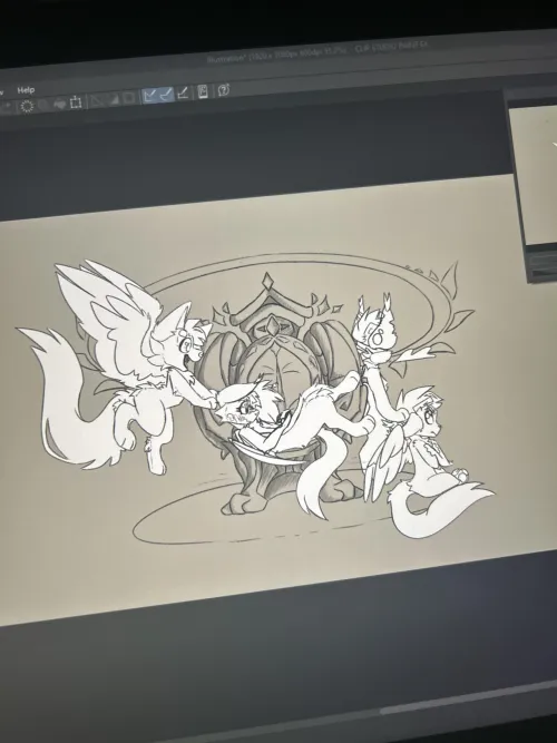 Thumbnail Harpy Hare Character by Callisto_Spacewolfe | Furry