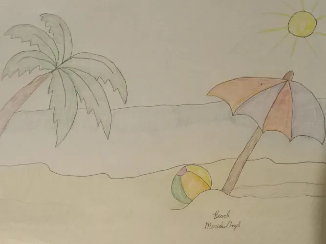 Thumbnail My Beach Drawing: Artistic Creations by Opening-Chapter-9086
