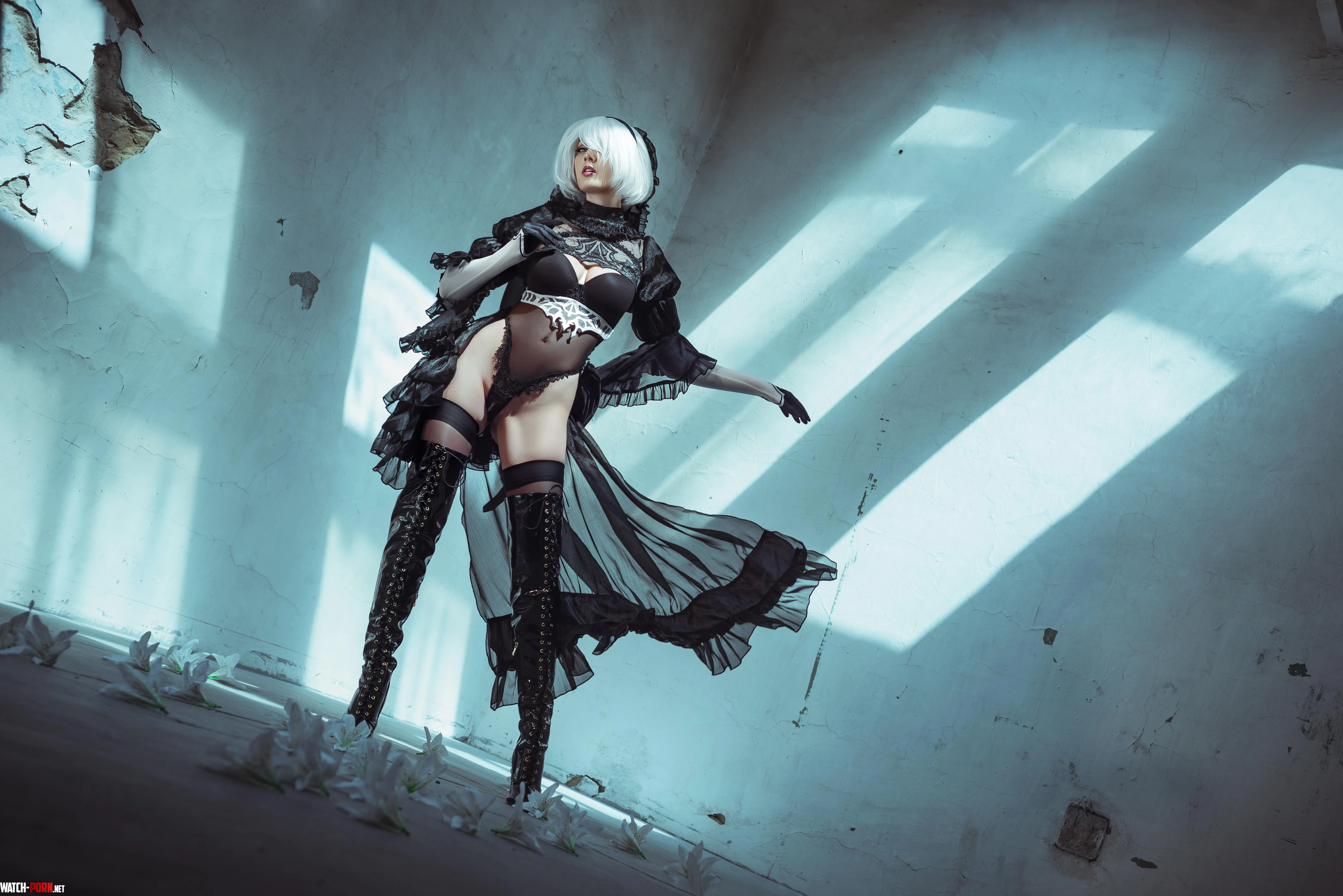2B cosplay by BellatrixAiden by bellatrix_aiden