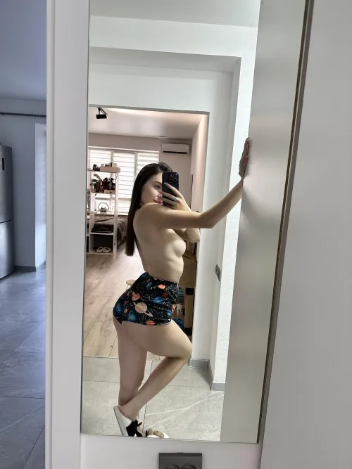 Thumbnail Bold and Nude: Mirror Selfie Revelations by EmmaMysteria