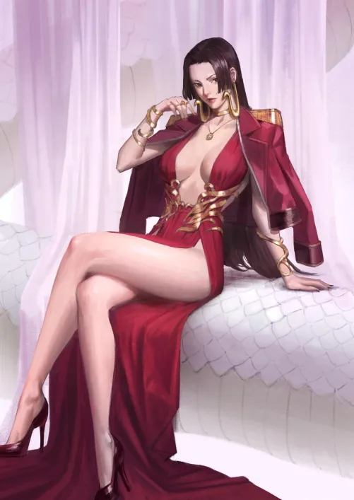 Thumbnail Sensual Journey: Boa Hancock's Enthralling Story