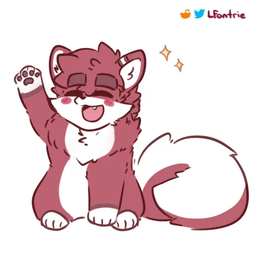 Thumbnail Cute Hi Furry Art by LFontrie
