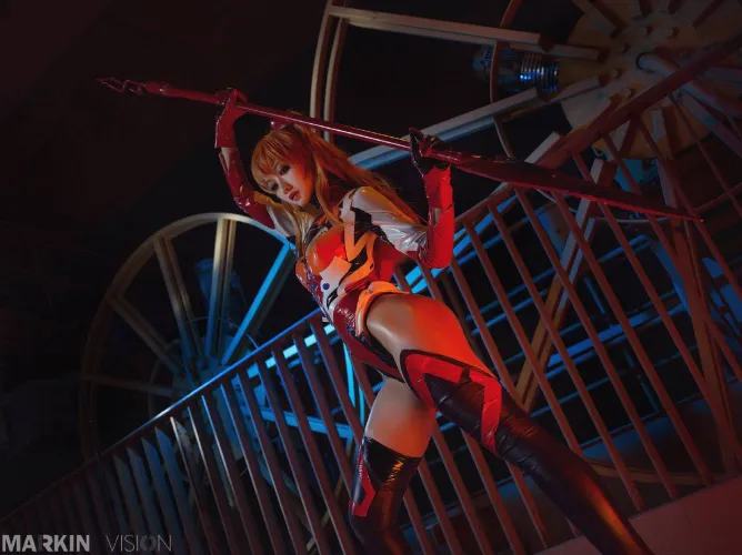 Thumbnail Mumu as Asuka Langley Cosplay | _trapd00r_ Author | Cosplaygirls Category
