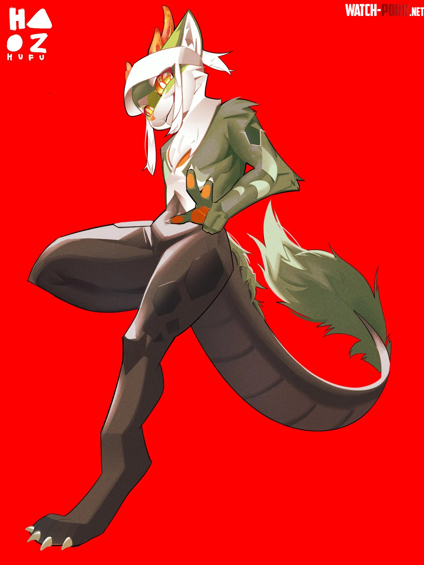 Commision done by me Haozhufu by Calpico_Calpis