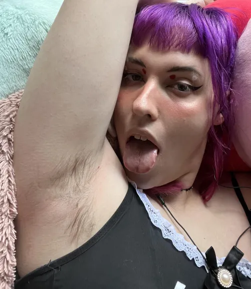 Thumbnail Begging for Bliss: A Lickable Invitation