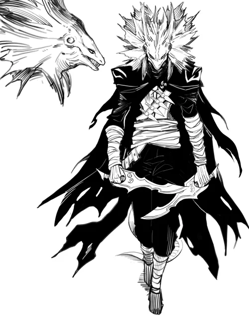 Thumbnail Scalies Okay Here: Character Design for Scratch from Shadowfiend by SaltierThanAll | Furry Category