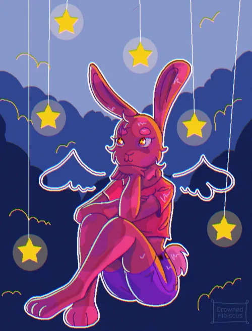 Thumbnail StrungUp Stars OC: DrownedHibiscus' Furry Creation