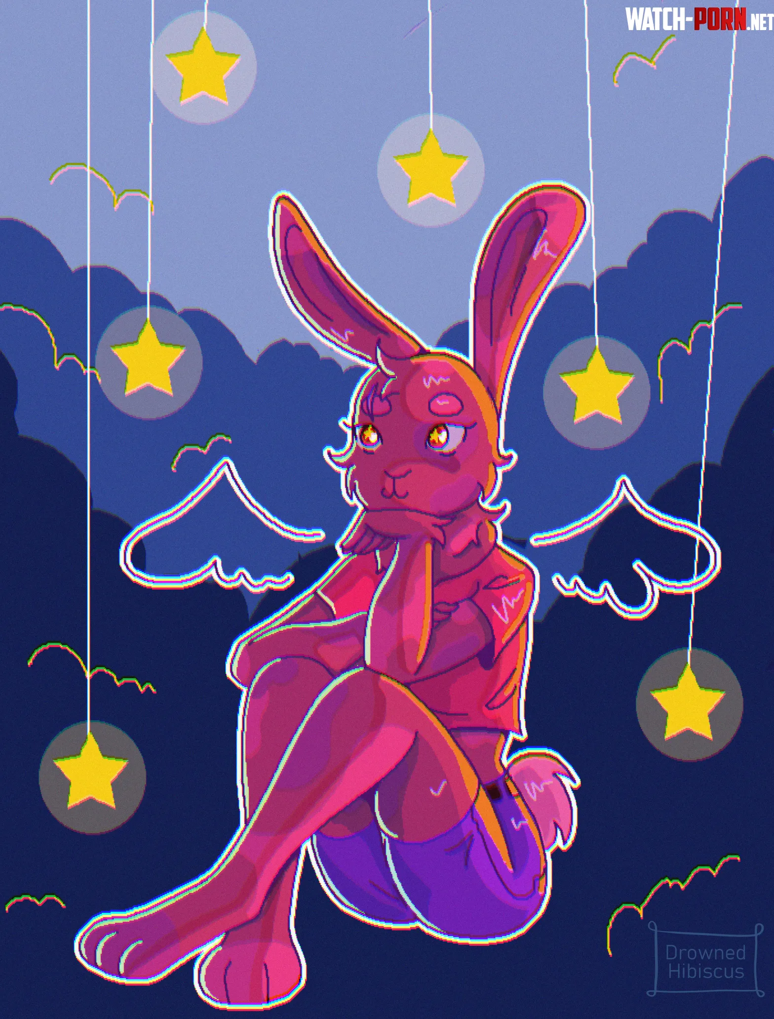 StrungUp Stars OC by DrownedHibiscus