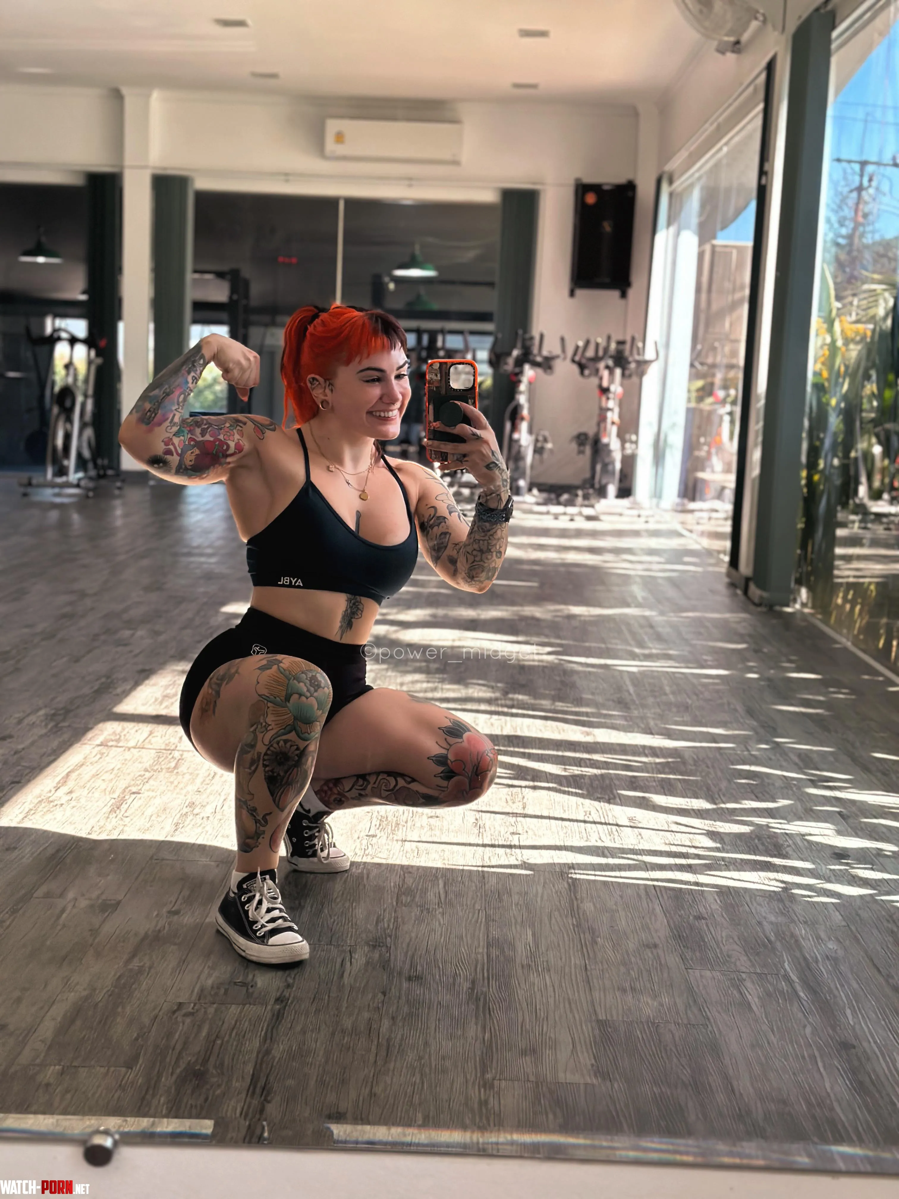 Hope you like gym girls too  by power_midget