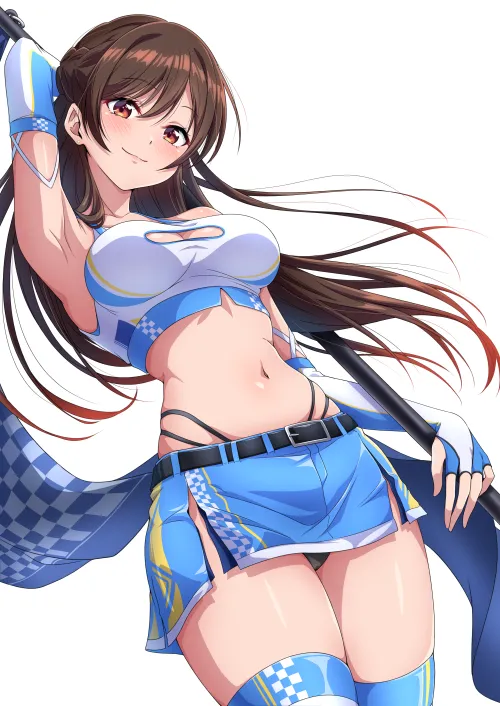 Thumbnail Race Queen Chizuru Revs Up: xSaviour_N's Exclusive | Thighdeology