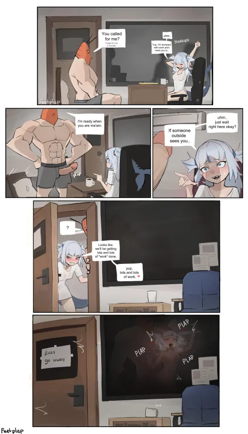 Thumbnail Gura's Sensual Journey: Getting Busy by Littolsped