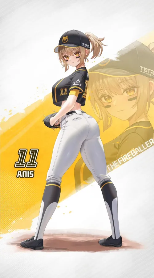 Thumbnail Softball Anis Nikke from Mobile: An AnimeBooty Delight by CheetahSperm18