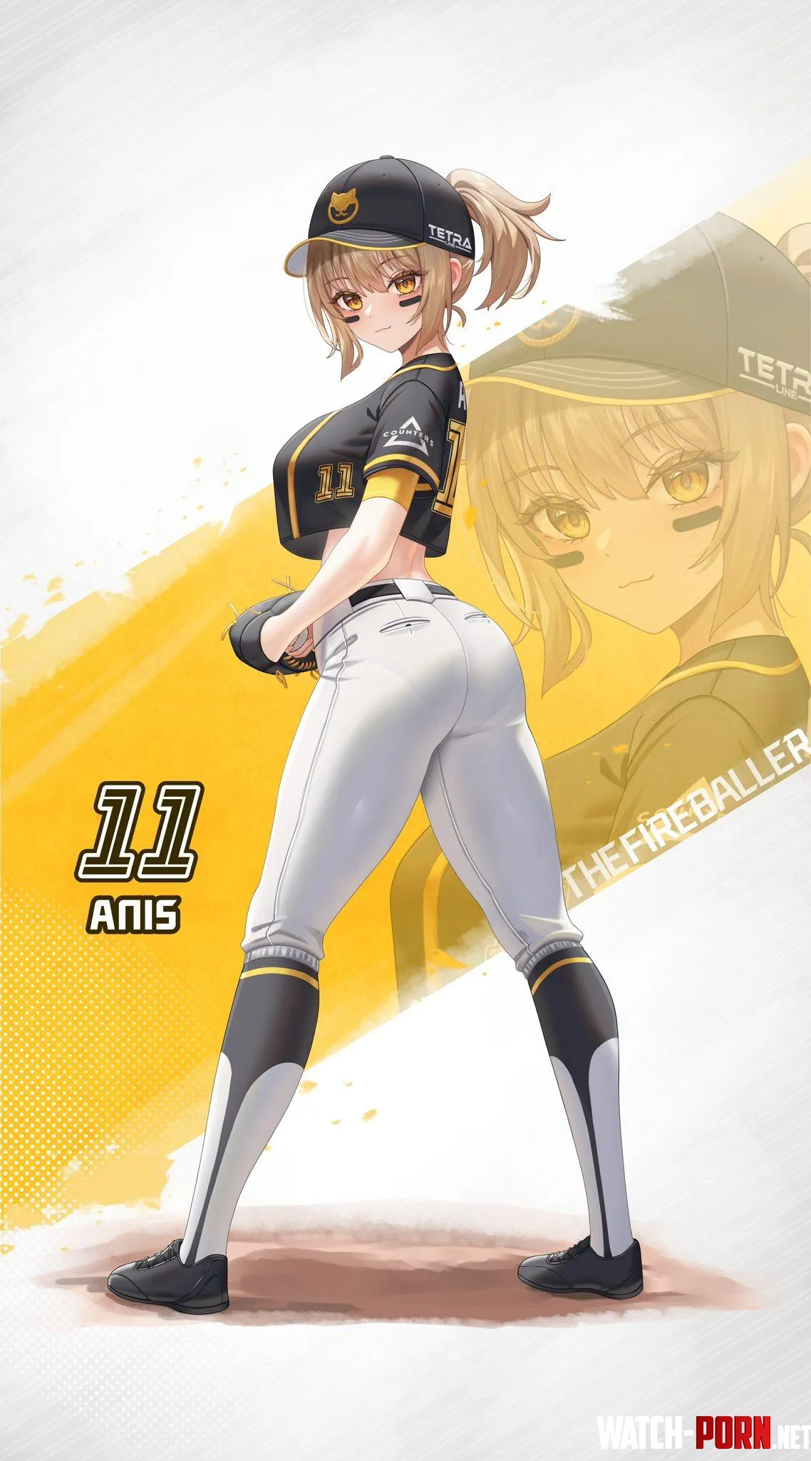 Softball Anis Nikke Mobile by CheetahSperm18
