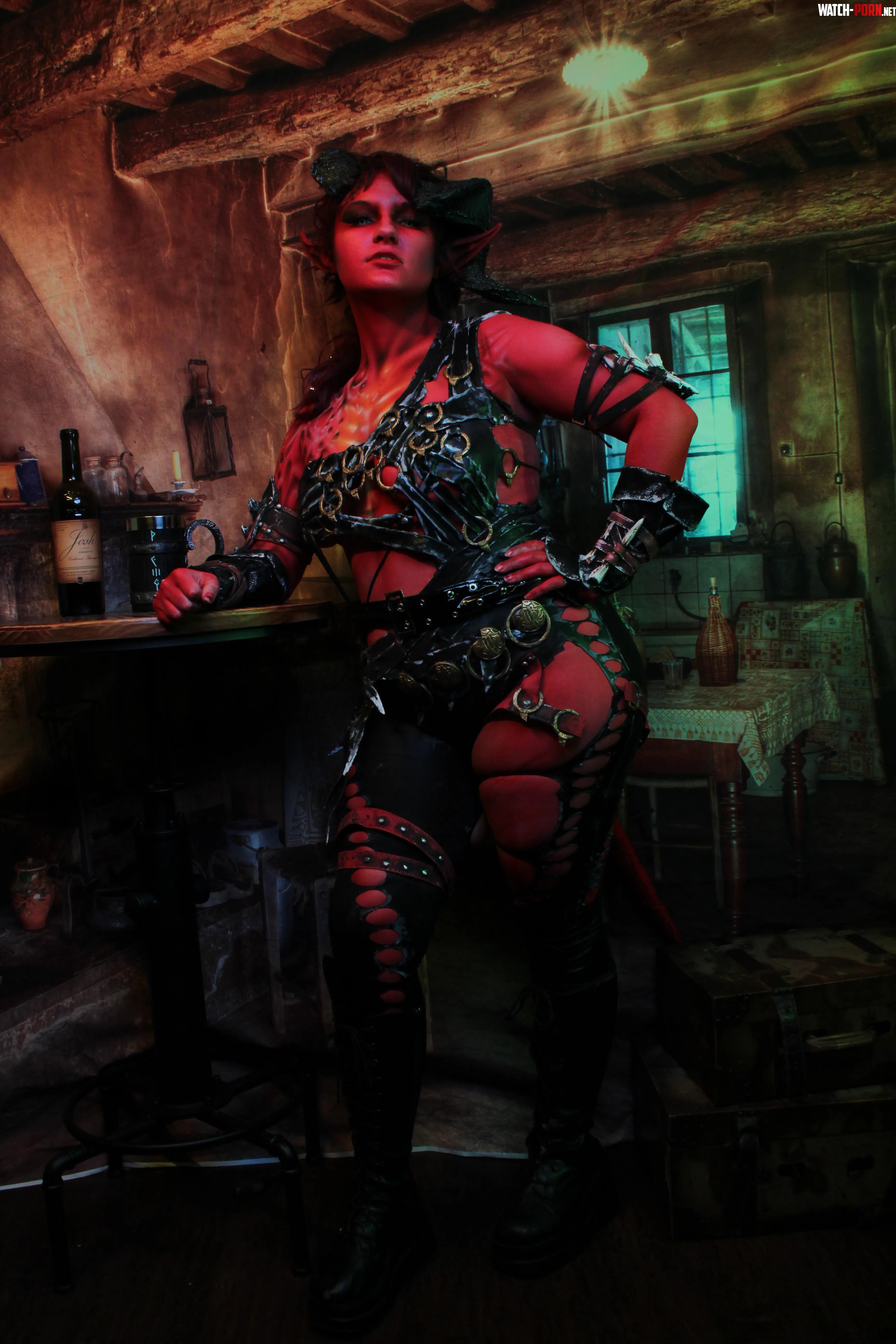 My Karlach cosplay by Admirable_Answer_423