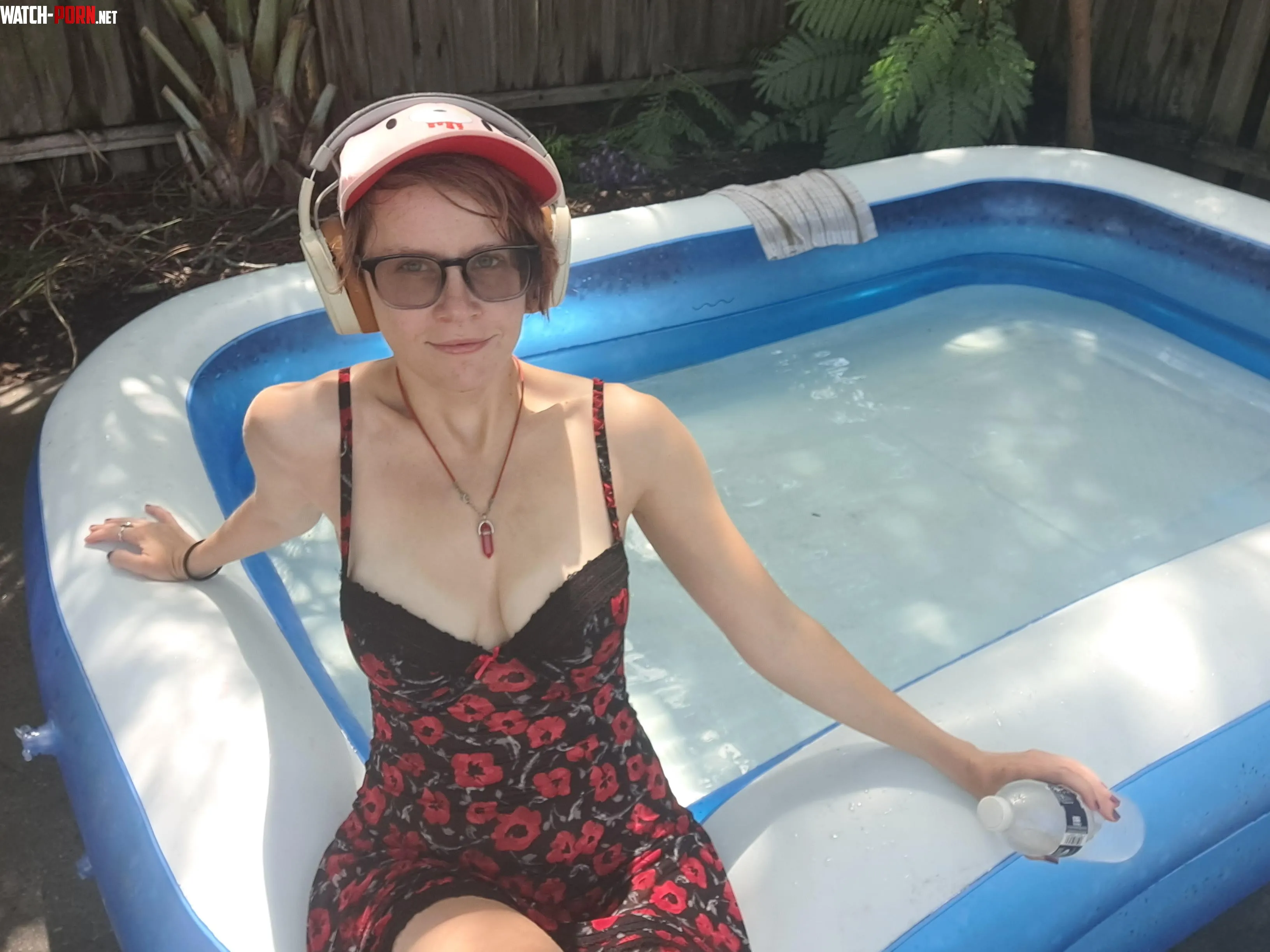 Pool side vibes in Florida  by savannahchavez69