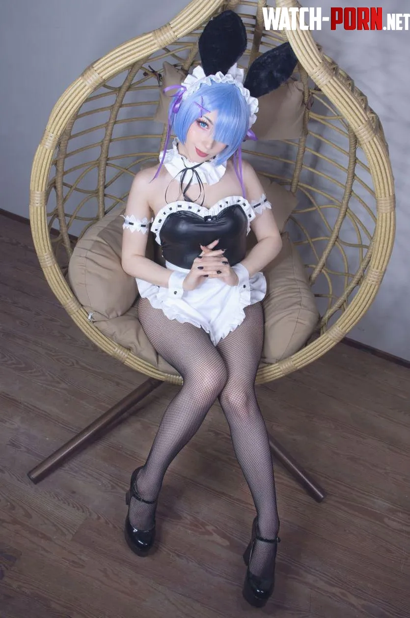 Rem cosplay by Shiroktsne  by Weird-Doughnut7002