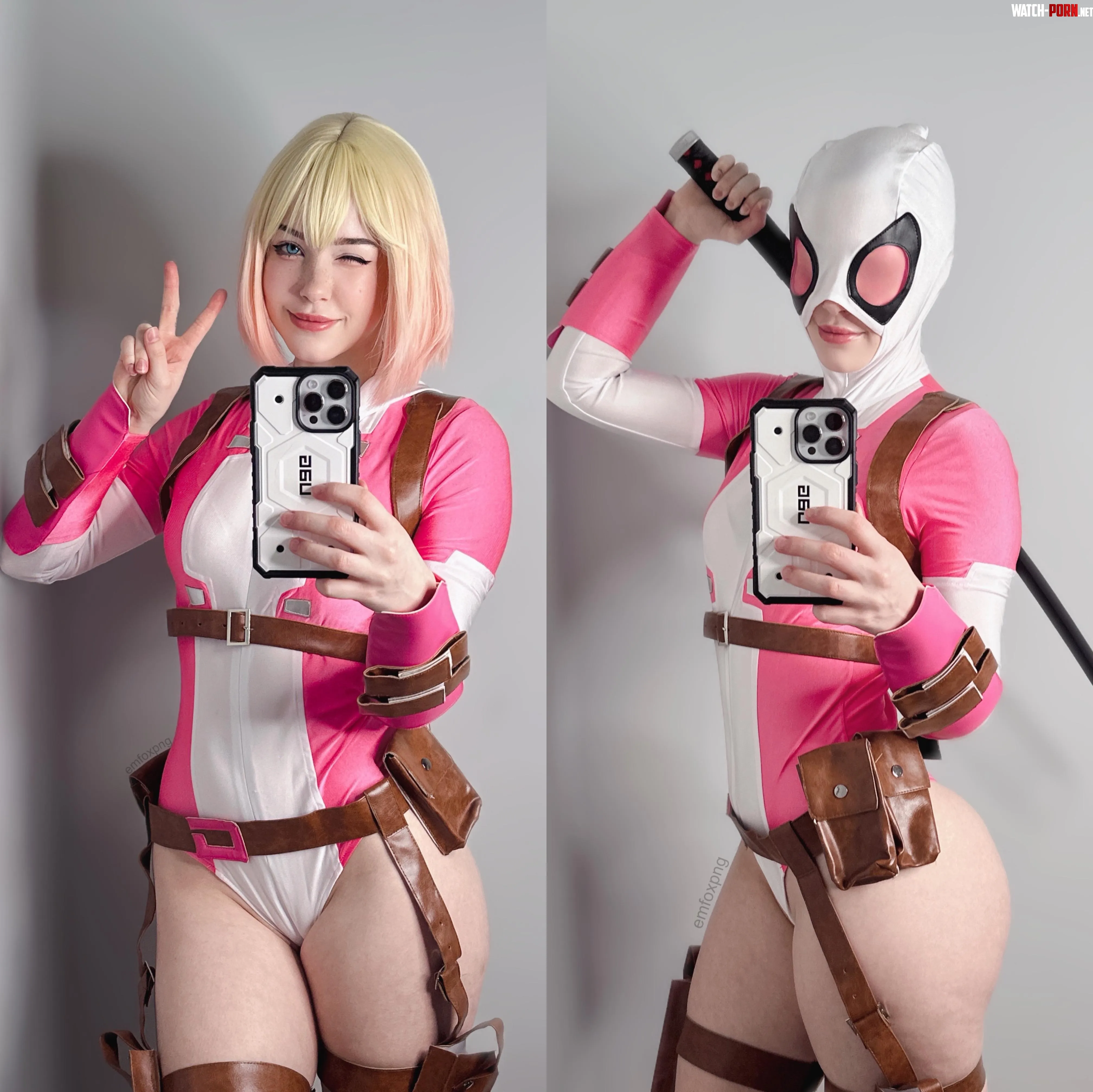 My Gwnepool Cosplay by Emfoxpng
