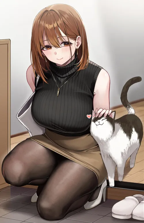 Thumbnail Explore 'MILF OL with Pussy Original' by Zewen_Senpai in AnimeMILFS
